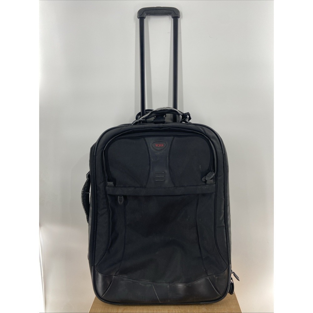 TUMI by T Tech 26"‎ Wheeled Black Carry Luggage